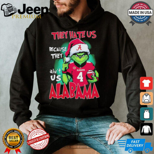 Grinch Alabama Crimson Tide they hate us cause they ain’t us shirt