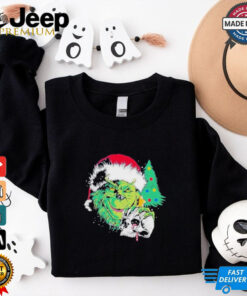 Grinch And Skull Christmas Shirt