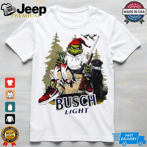 Grinch Busch light Hunting for Christmas shirt
