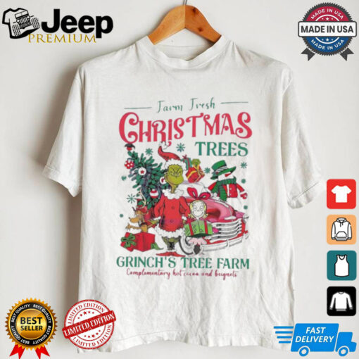 Grinch Farm Fresh Christmas Trees Grinch’s Tree Farm shirt