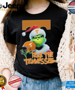 Grinch Fear The Tennessee Volunteers Christmas Shirt