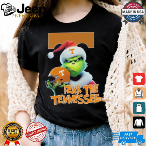 Grinch Fear The Tennessee Volunteers Christmas Shirt