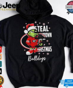 Grinch Georgia Bulldogs fans steal touchdown not Christmas shirt