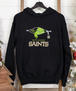 Grinch I Have People But I Love My Saints Shirt