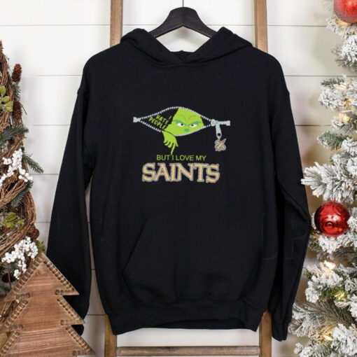 Grinch I Have People But I Love My Saints Shirt