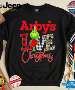 Grinch Love Arbys Christmas Shirt