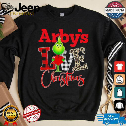 Grinch Love Arbys Christmas Shirt