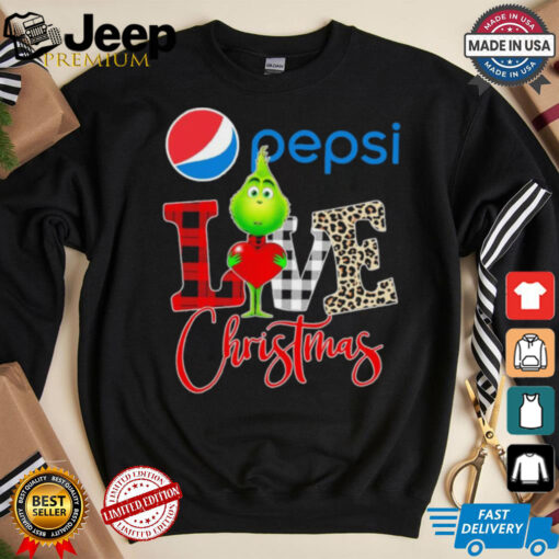 Grinch Love Pepsi Christmas Shirt