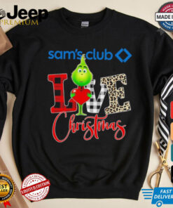 Grinch Love Sam’s Club Christmas Shirt