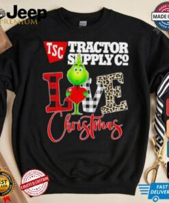 Grinch Love TSC Tractor Supply Co Christmas Shirt