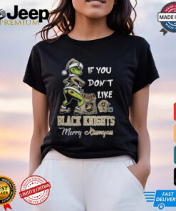 Grinch Santa If You Don’T Like Army Black Knights Merry Kissmyass 2024 Shirt