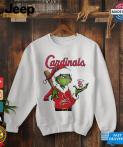 Grinch Santa X St. Louis Cardinals Merry Christmas shirt