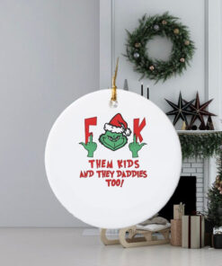 Grinch fuck them kids and they daddies too Christmas vintage shirt