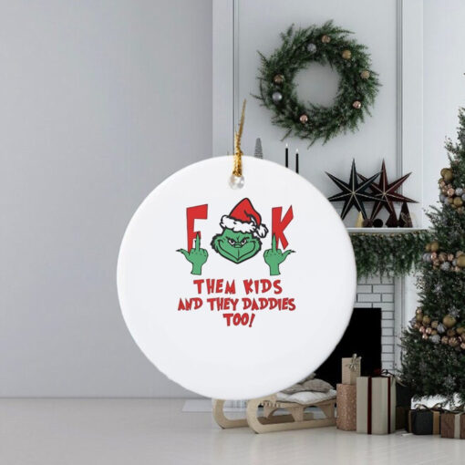 Grinch fuck them kids and they daddies too Christmas vintage shirt