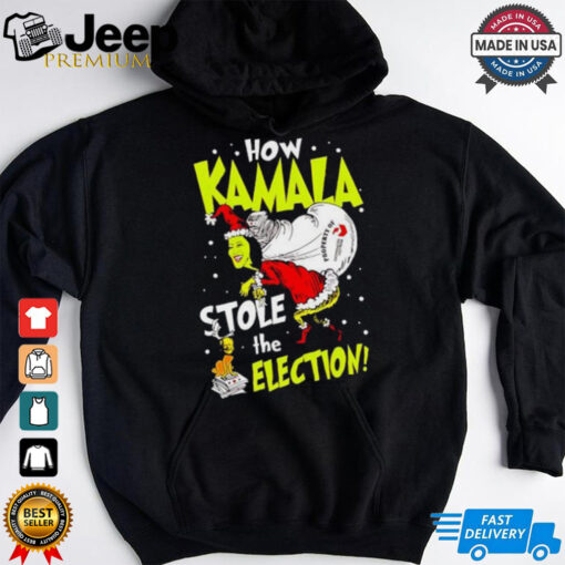 Grinch how Kamala stole the election Christmas shirt