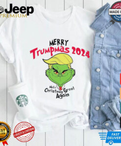 Grinch merry Trumpmas 2024 make Christmas great again shirt