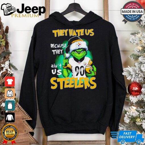 Grinch they hate us because ain’t us Pittsburgh Steelers shirt