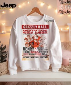 Grizzly hall proudly presents the country bear musical jamboree shirt