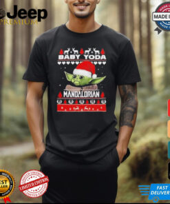 Grogu Santa the Mandalorian Merry Christmas shirt