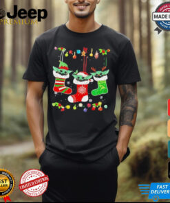 Grogu stockings Merry Christmas shirt