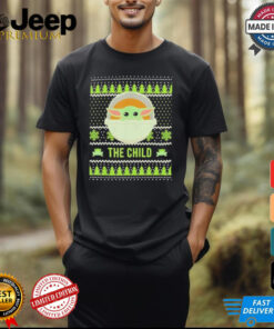 Grogu the child Merry Christmas shirt