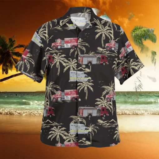 Gronton Fire Department Hawaiian Shirt Beach Gift Beach