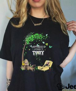 Groot Happiness Is Listening To Toby Keith St Patrick’s Day Shirt