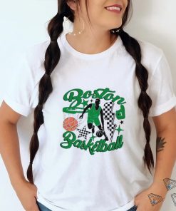 Groovy NBA Boston basketball shirt