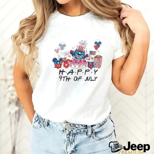 Groovy stitch happy 4th of july 2024 shirt