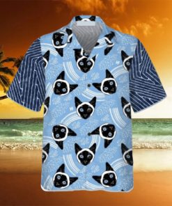 Grumpy Cat Blue Hawaiian Shirt