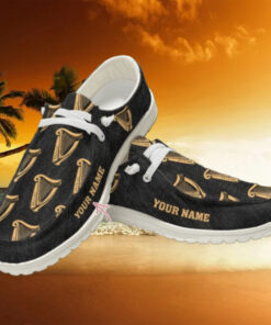 Guinness Custom Name Hey Dude Shoes