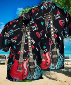 Guitar All I Need Is Playing Music Hawaiian Shirt Impressive Gift