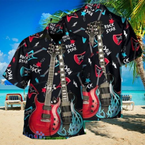 Guitar All I Need Is Playing Music Hawaiian Shirt Impressive Gift