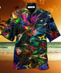 Guitar Music Electric Guitar Amazing Hawaiian Shirt