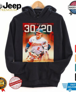 Gunnar Henderson Baltimore Orioles first career 30 20 season T shirt