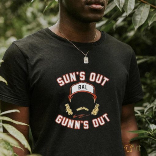 Gunnar henderson sun’s out gunn’s out signature shirt