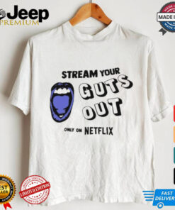 Guts World Tour Premiere In Los Angeles Stream Your Guts Out Only On Netflix t shirt