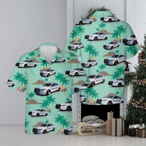 Gwinnett County Police Car Hawaiian Shirt For Men And Women Gift Teams Shirt Beach