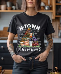 H Town Food Pyramid Tee Shirt