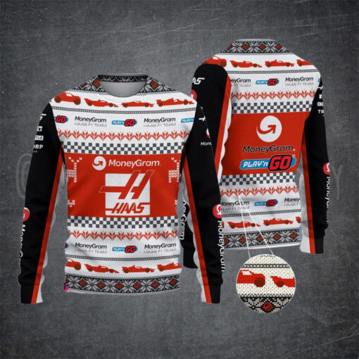 Haas F1 Team PURS1542 ugly sweater