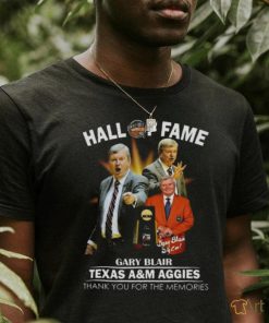 Hall Of Fame Basketball Gary Blair Texas A&M Aggies Shirt