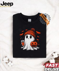 Halloween Clemson Tigers NCAA Football Fan Ghost with Pumpkin shirt