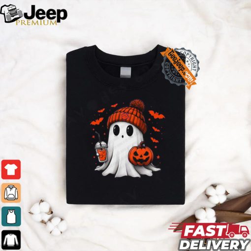 Halloween Clemson Tigers NCAA Football Fan Ghost with Pumpkin shirt