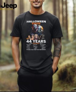 Halloween Ends 44 Years 1978 2022 Thank You For The Memories Shirt