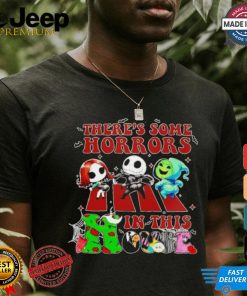 Halloween Horror Characters There’s Some In This House shirt