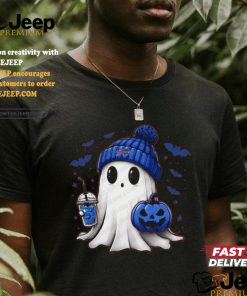 Halloween NFL Buffalo Football Fan Ghost with Pumpkin shirt