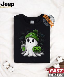 Halloween Seattle Seahawks NFL Football Fan Ghost with Pumpkin shirt