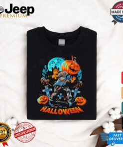 Halloween a pumpkin head shirt