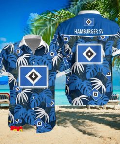 Hamburger SV Hawaiian Shirt Beach Tropical Leaf For Men Women Fans