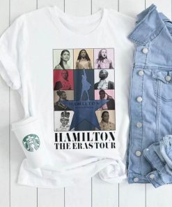 Hamilton The Eras Tour I Will Never Be Satisfied Yellow shirt